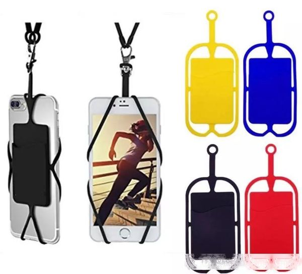 silicone lanyards neck strap necklace sling card holder strap keychain for iphone samsung huawei universal mobile phone llfa
silicone lanyards neck strap necklace sling card holder strap keychain for iphone samsung huawei universal mobile phone llfa