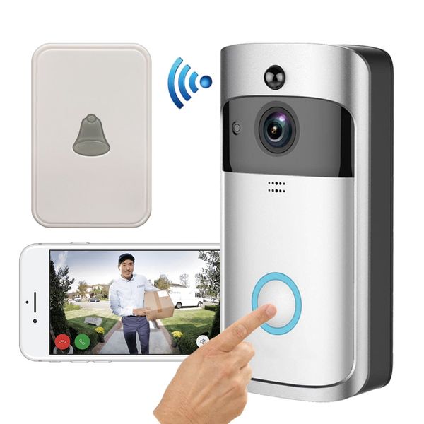 wirreless camera ip camera 1080p smart doorbell wifi wireless call intercom video eye apartment door bell ring phone
wirreless camera ip camera 1080p smart doorbell wifi wireless call intercom video eye apartment door bell ring phone
