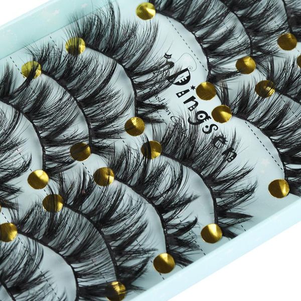 10 pairs/box fashion 3d faux mink hair false eyelashes fluffy wispy multilayer flutter eyelash eye lashes extension makeup tools
10 pairs/box fashion 3d faux mink hair false eyelashes fluffy wispy multilayer flutter eyelash eye lashes extension makeup tools