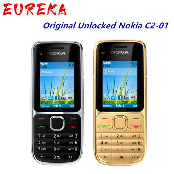 

c2-01 original unlocked nokia c2-01 1020mah 3.15mp 3g support russian keyboard & aracbic keyboard & hebrew keyboard cellphone