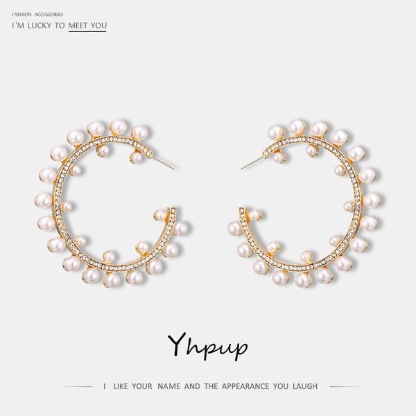 stud yhpup fashion brand round geometric earrings crystal rhinestone exquisite brincos oorbellen for women wedding party jewelry, Golden;silver
stud yhpup fashion brand round geometric earrings crystal rhinestone exquisite brincos oorbellen for women wedding party jewelry, Golden;silver