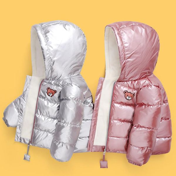children down jackets boys girls fashion solid color coat trendy bear printed outerwear baby infants winter jackets, Blue;gray
children down jackets boys girls fashion solid color coat trendy bear printed outerwear baby infants winter jackets, Blue;gray