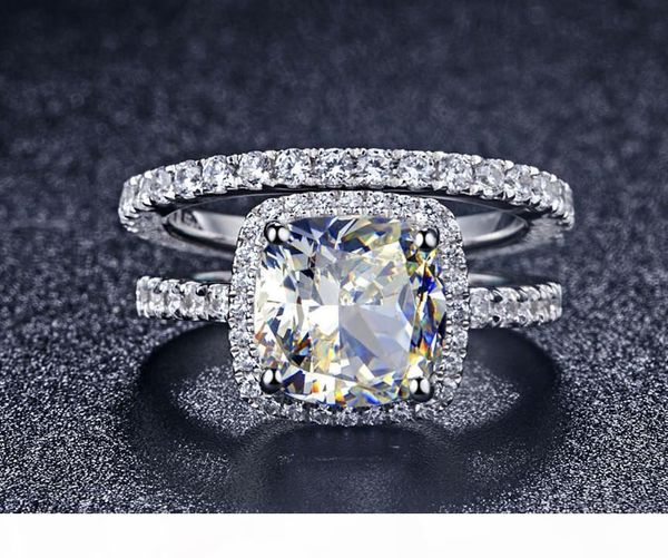 trs008 luxury quality nscd synthetic gem 3 carat cushion cut engagement wedding ring for women,bridal set c19041704, Slivery;golden 
trs008 luxury quality nscd synthetic gem 3 carat cushion cut engagement wedding ring for women,bridal set c19041704, Slivery;golden