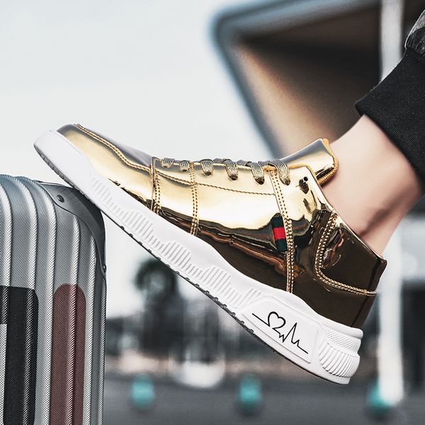 new men mirror trend shoes breathable outdoor men casual shoes fashion sneakers rubber hard-wearing zapatos hombre, Black
new men mirror trend shoes breathable outdoor men casual shoes fashion sneakers rubber hard-wearing zapatos hombre, Black