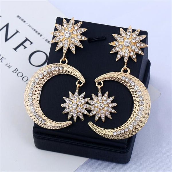 personality sunflower pattern lady earrings high street brand designer women pendant studs outdoor trendy bling women earring, Golden
personality sunflower pattern lady earrings high street brand designer women pendant studs outdoor trendy bling women earring, Golden
