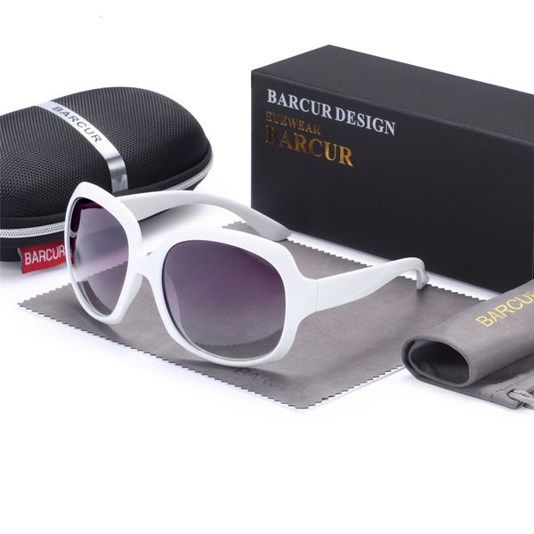 barcur original gradient polarized women vintage ladies sunglasses gafas oculos de sol masculino q0lx, White;black
barcur original gradient polarized women vintage ladies sunglasses gafas oculos de sol masculino q0lx, White;black
