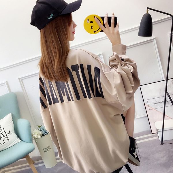 plus plus size 200 jin sweater women's loose korean autumn clothing fat mm sweatert-shirt sweaterbelly cover mid-length long-sleeved, Black
plus plus size 200 jin sweater women's loose korean autumn clothing fat mm sweatert-shirt sweaterbelly cover mid-length long-sleeved, Black