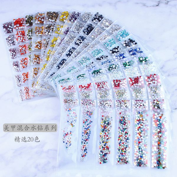 1440pcs / мешок стекла ногтей алмаз плоского горный хрусталь 6 сетки размера смешанных стикер ногтя ювелирных изделий магия цвет стразы 20 ц, Silver;gold
1440pcs / мешок стекла ногтей алмаз плоского горный хрусталь 6 сетки размера смешанных стикер ногтя ювелирных изделий магия цвет стразы 20 ц, Silver;gold