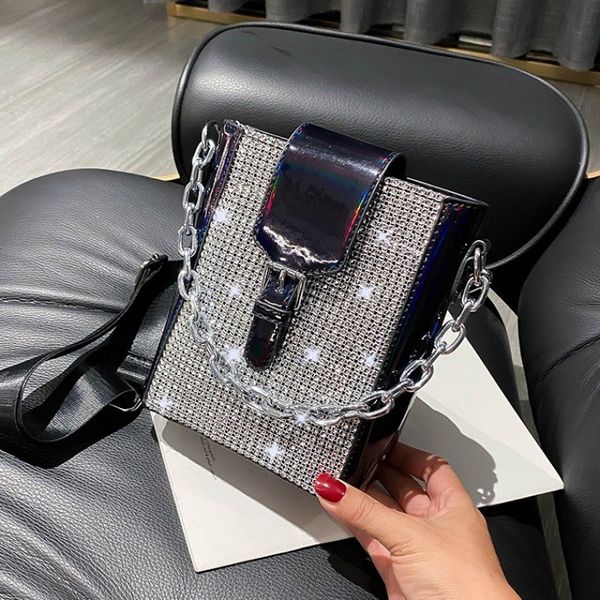 new arrival handbag women bag fashion bright drill small square bag chain shoulder bags laser crossbody bags sac femme 2020
new arrival handbag women bag fashion bright drill small square bag chain shoulder bags laser crossbody bags sac femme 2020