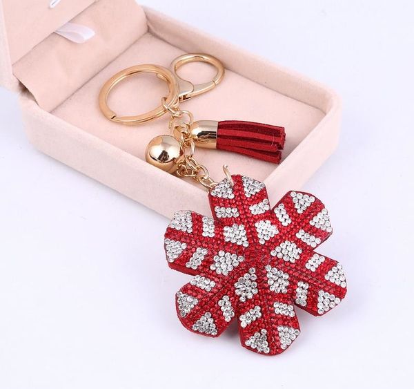 snowflake tassel lovely crystal keyrings keychains rhinestone handbag pendant jewelry key chains holder for05, Silver
snowflake tassel lovely crystal keyrings keychains rhinestone handbag pendant jewelry key chains holder for05, Silver