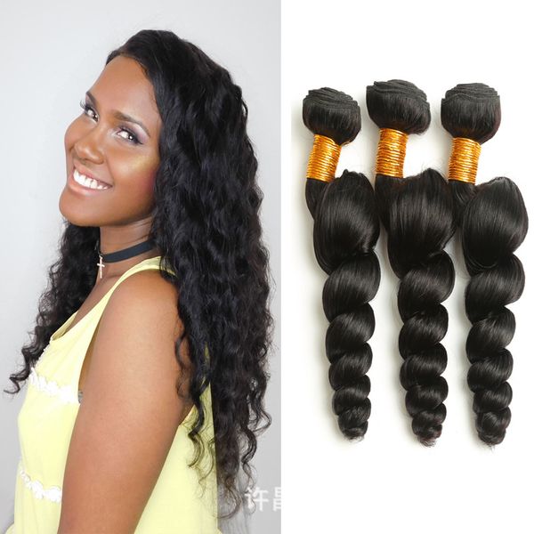 brazilian loose wave 8-26 inch m 3 bundles with closure remy human hair bundles with lace frontal 13*4 inch ear to ear, Black
brazilian loose wave 8-26 inch m 3 bundles with closure remy human hair bundles with lace frontal 13*4 inch ear to ear, Black