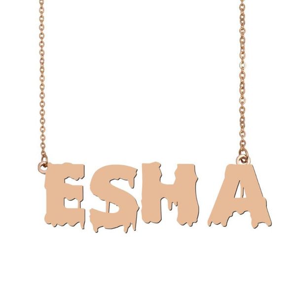 pendant necklaces esha name necklace , cool bloody art for halloween and santa's day jewelry gift kids boys girls, Silver
pendant necklaces esha name necklace , cool bloody art for halloween and santa's day jewelry gift kids boys girls, Silver