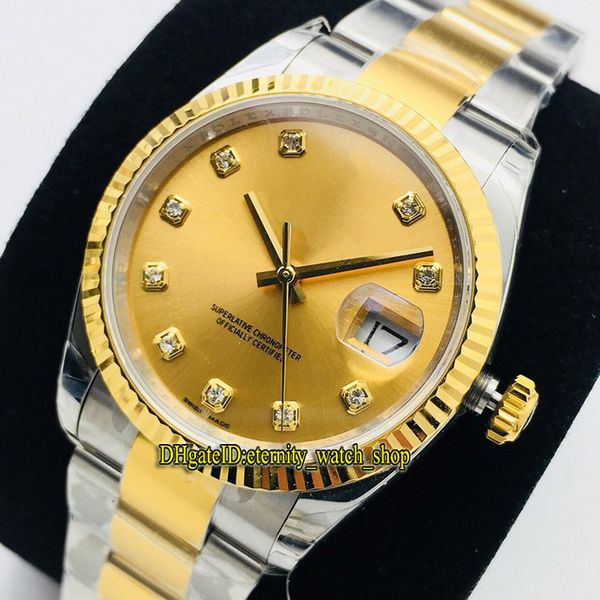 v2 upgrade version ewf datejust 36mm 126233 126231 cal.3235 automatic 116234 mens watch gold diamonds dial bicolor steel case sport watches, Slivery;brown
v2 upgrade version ewf datejust 36mm 126233 126231 cal.3235 automatic 116234 mens watch gold diamonds dial bicolor steel case sport watches, Slivery;brown