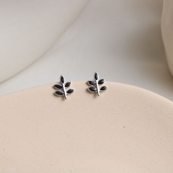 stud earring women creative stud earrings design ladies fashion wedding girls kpop black leaf trendy stainless steel kolczyki, Golden;silver
stud earring women creative stud earrings design ladies fashion wedding girls kpop black leaf trendy stainless steel kolczyki, Golden;silver