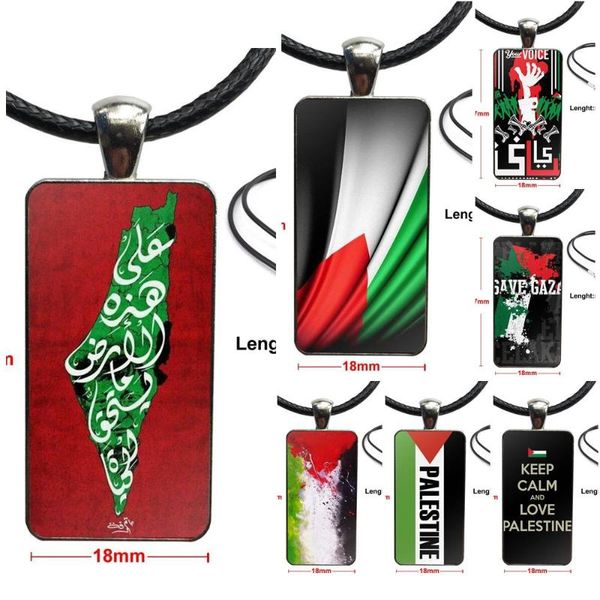 palestine flag glass cabochon choker pendant rectangle necklace steel color jewelry for girls statement maxi, Silver
palestine flag glass cabochon choker pendant rectangle necklace steel color jewelry for girls statement maxi, Silver