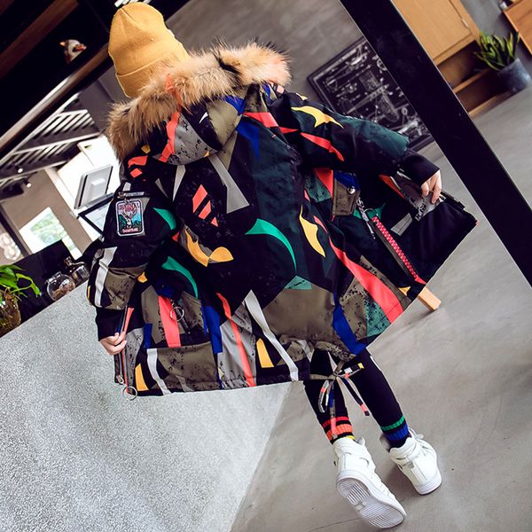 girl's cotton clothes 2020 new girls winter clothes cotton-padded clothes geometric printing big fur collar padded jacket winter, Blue;gray
girl's cotton clothes 2020 new girls winter clothes cotton-padded clothes geometric printing big fur collar padded jacket winter, Blue;gray