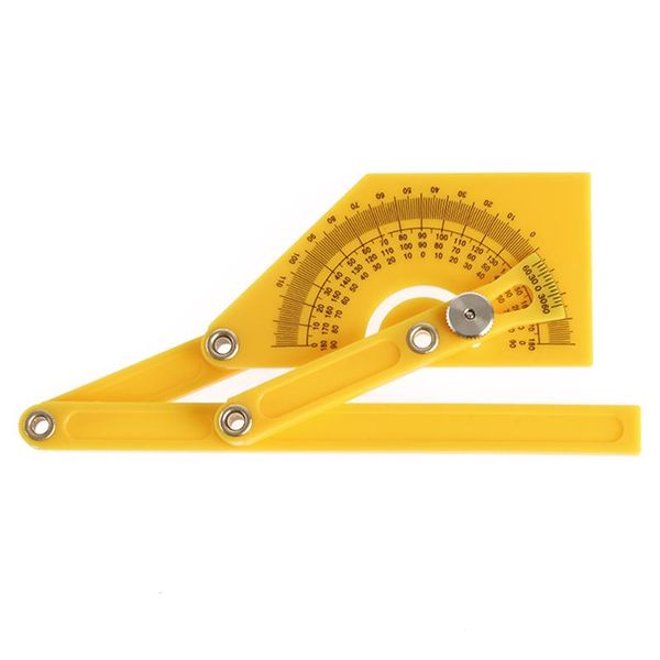 1pc new useful plastic goniometer angle finder miter gauge arm woodworking measuring ruler hand tool
1pc new useful plastic goniometer angle finder miter gauge arm woodworking measuring ruler hand tool