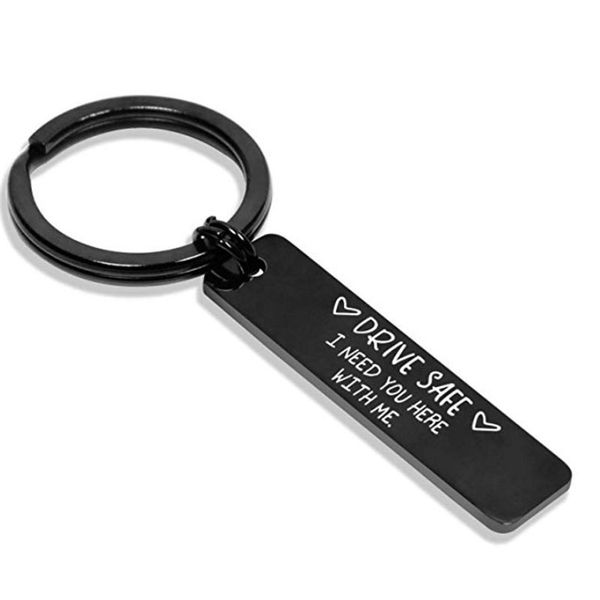 drive safe keychains for womans key chain man key pendant letter i need you ring party holder black sleutelhanger, Silver
drive safe keychains for womans key chain man key pendant letter i need you ring party holder black sleutelhanger, Silver