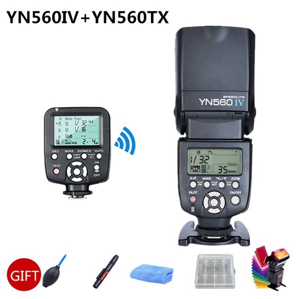yongnuo yn560iv yn560 iv yn560 2.4g беспроводной вспышки speedlite + yn560tx ii вспышка триггера для камеры
yongnuo yn560iv yn560 iv yn560 2.4g беспроводной вспышки speedlite + yn560tx ii вспышка триггера для камеры