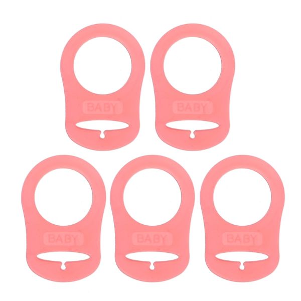 pacifiers# 5pcs multi colors silicone baby dummy pacifier holder clip adapter for mam rings
pacifiers# 5pcs multi colors silicone baby dummy pacifier holder clip adapter for mam rings