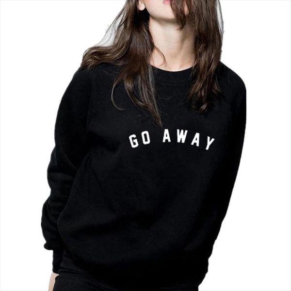 2020 женщин hoody осень стиль punk go away печать мода женщина толстовка толстовка casual женского tracksuit, Black
2020 женщин hoody осень стиль punk go away печать мода женщина толстовка толстовка casual женского tracksuit, Black