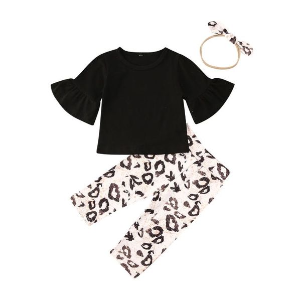 0-24m newborn infant kid baby girl clothes leopard ruffle short sleeve pullover t-shirt long pants headband outfit 3pcs set, White
0-24m newborn infant kid baby girl clothes leopard ruffle short sleeve pullover t-shirt long pants headband outfit 3pcs set, White
