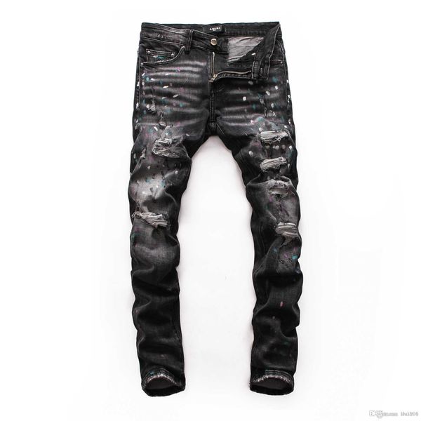 20ss new fashion pants brand jeans men's pierced jeans designer trend men's fashion tight jeans four seasons pants h03, Blue
20ss new fashion pants brand jeans men's pierced jeans designer trend men's fashion tight jeans four seasons pants h03, Blue