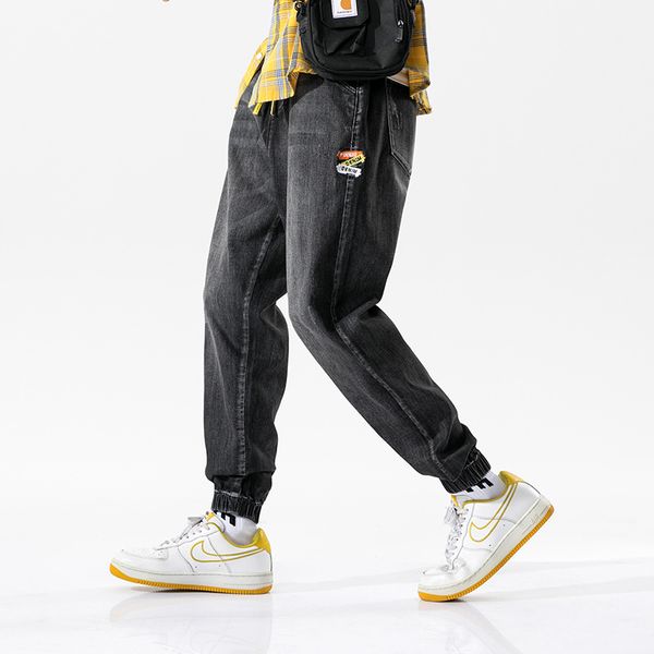 men's jeans fashion streetwear men loose elastic waist classic harem pants denim cargo 5xl slack bottom hip hop jogger, Blue
men's jeans fashion streetwear men loose elastic waist classic harem pants denim cargo 5xl slack bottom hip hop jogger, Blue