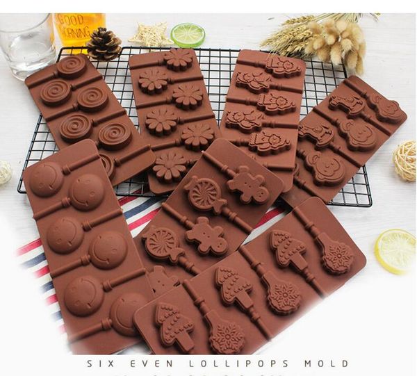 baking moulds flower/monkey/snowflake/lips/heart/star lollipop chocolate silicone mold ice tray 6-hole
baking moulds flower/monkey/snowflake/lips/heart/star lollipop chocolate silicone mold ice tray 6-hole