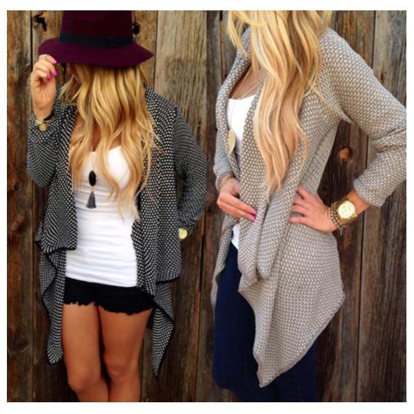plus size knitted cardigan feminino female cardigans women solid irregular sueter oversized long cardigan women sweater, White;black
plus size knitted cardigan feminino female cardigans women solid irregular sueter oversized long cardigan women sweater, White;black
