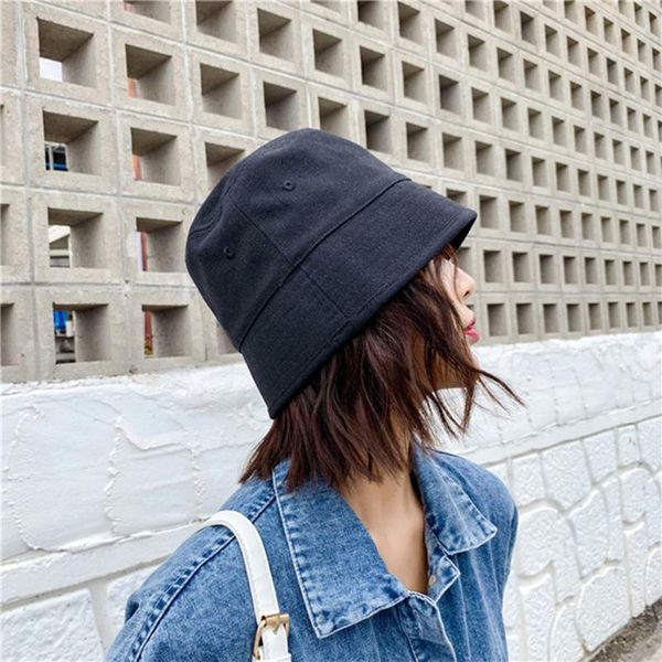 summer new hat female japanese niche bucket hat leisure fisherman female basin, Blue;gray
summer new hat female japanese niche bucket hat leisure fisherman female basin, Blue;gray
