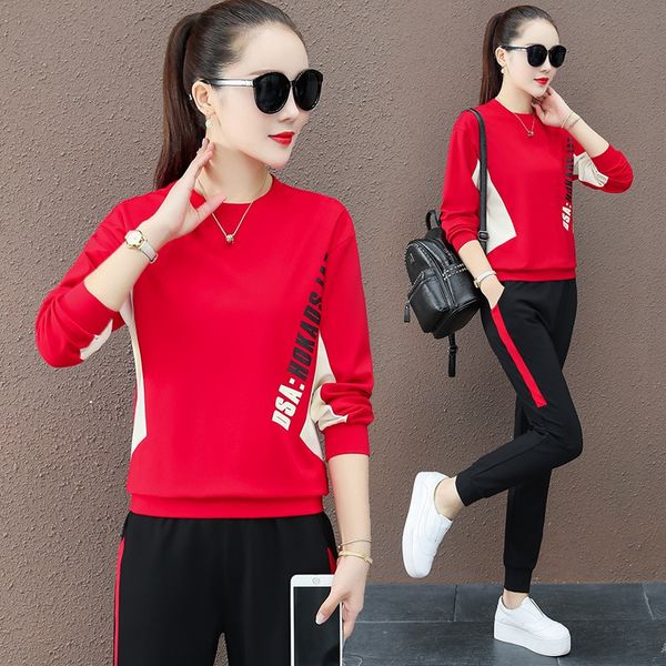 fashion 2020 autumn new women's sports casual suit women's round neck ankle pants two-piece t-shirt t-shirt suit 8ewxq, Gray
fashion 2020 autumn new women's sports casual suit women's round neck ankle pants two-piece t-shirt t-shirt suit 8ewxq, Gray
