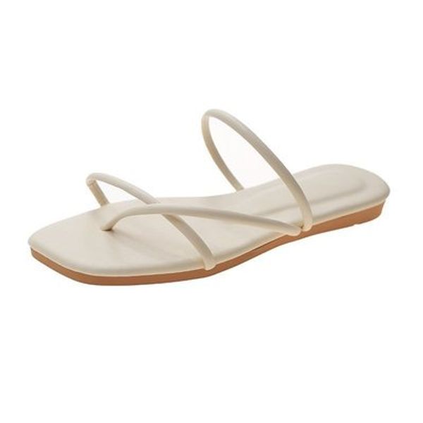2020 summer new set of toe sandals and slippers female fashion wild cross thin strap hollow slippers, Black
2020 summer new set of toe sandals and slippers female fashion wild cross thin strap hollow slippers, Black