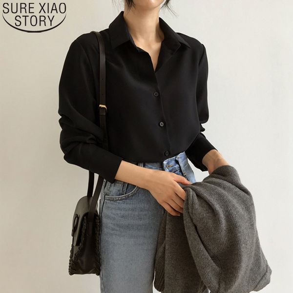 office lady shirt and blouse 2020 korean loose chiffon shirts plus size women clothing long sleeve shirt style blusas 6830, White
office lady shirt and blouse 2020 korean loose chiffon shirts plus size women clothing long sleeve shirt style blusas 6830, White
