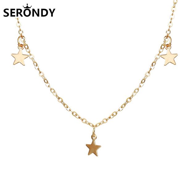 chokers alloy star boho pendant choker necklace for women chain on the neck 2021 trend chains jewelry friends aesthetic xl10352, Golden;silver
chokers alloy star boho pendant choker necklace for women chain on the neck 2021 trend chains jewelry friends aesthetic xl10352, Golden;silver