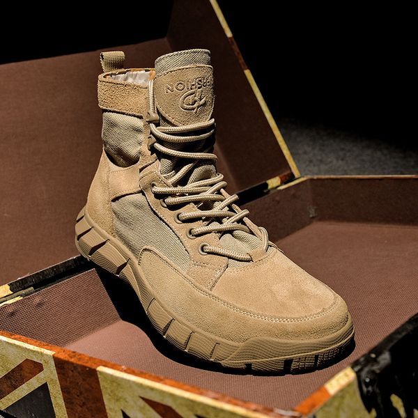 men outdoor desert boots breathable army tactical shoes camping sport outdoor trekking climbing hiking work ankle boots 38-44
men outdoor desert boots breathable army tactical shoes camping sport outdoor trekking climbing hiking work ankle boots 38-44