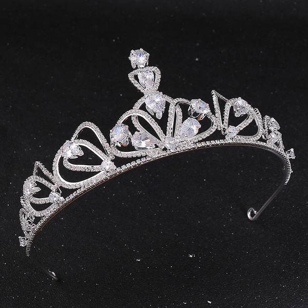 forseven delicate silver color crystal tiaras and crowns royal princess diadem bride noiva wedding party hair jewelry mujer 2020, Golden;silver
forseven delicate silver color crystal tiaras and crowns royal princess diadem bride noiva wedding party hair jewelry mujer 2020, Golden;silver