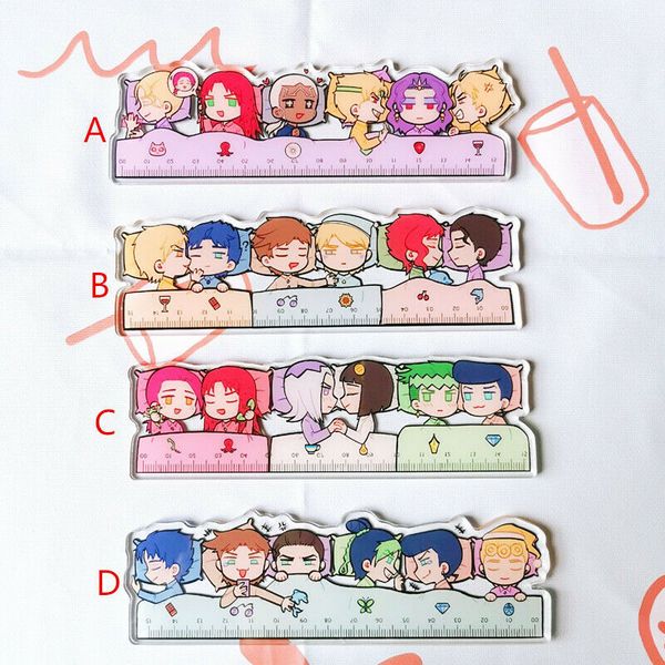 cosmile jojos bizarre adventure dio jotaro kakyouin cp cos creative ruler keyring limited cosplay gift, Silver
cosmile jojos bizarre adventure dio jotaro kakyouin cp cos creative ruler keyring limited cosplay gift, Silver