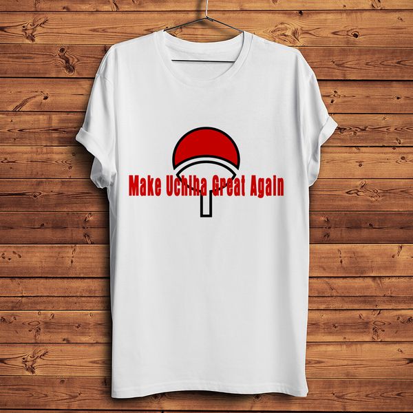 make uchiha great again funny anime t shirt men summer new white casual tshirt short sleeve manga naruto streetwear tee
make uchiha great again funny anime t shirt men summer new white casual tshirt short sleeve manga naruto streetwear tee