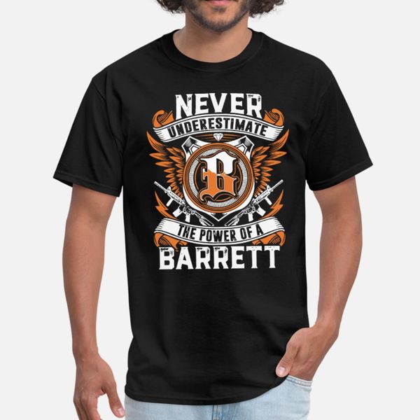 never underestimate the power of a barrett gun t shirt men create short sleeve o-neck vintage sunlight breathable summer outfit shirt
never underestimate the power of a barrett gun t shirt men create short sleeve o-neck vintage sunlight breathable summer outfit shirt