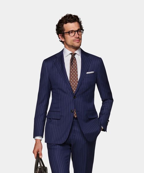 fashion navy blue stripe groom tuxedos notch lapel groomsmen wedding tuxedos popular men formal blazer prom jacket suit(jacket+pants+tie) 71, Black;gray
fashion navy blue stripe groom tuxedos notch lapel groomsmen wedding tuxedos popular men formal blazer prom jacket suit(jacket+pants+tie) 71, Black;gray