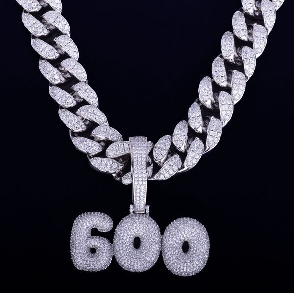 With 20MM 16inch Cuban Chain Custom Name Bubble Letter Pendants Necklaces Men's Zircon Hip Hop Jewelry For Gift
With 20MM 16inch Cuban Chain Custom Name Bubble Letter Pendants Necklaces Men's Zircon Hip Hop Jewelry For Gift