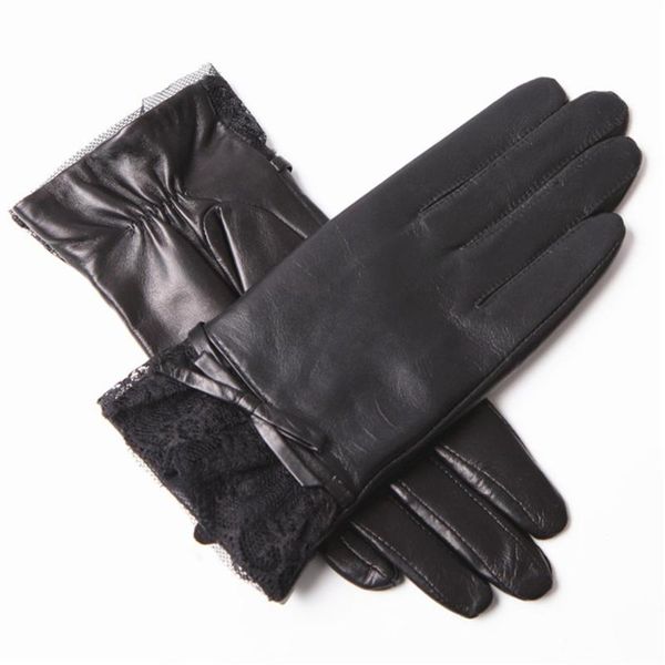 fashion women autumn and winter leather gloves plus velvet warm lace edge sheepskin gloves el072-5, Blue;gray
fashion women autumn and winter leather gloves plus velvet warm lace edge sheepskin gloves el072-5, Blue;gray