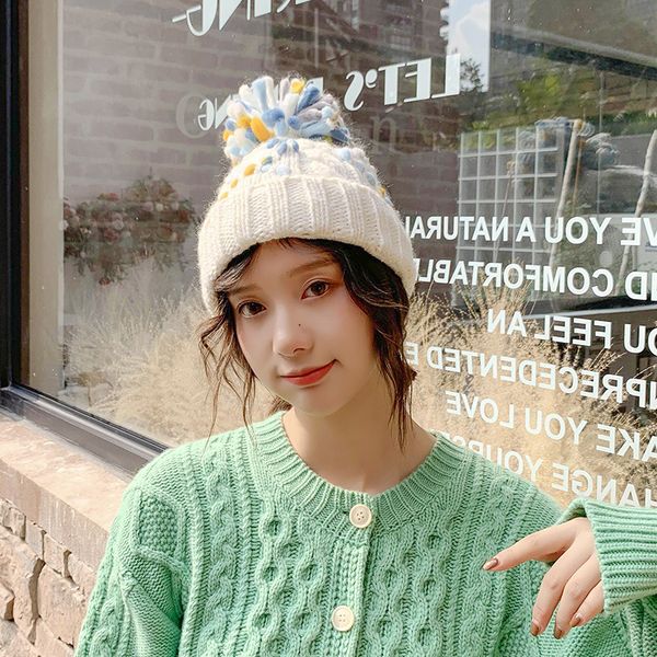 colorful ball winter hat for women crochet knitted hat warm cap solid wool women's winter girl pom pom ball cap, Blue;gray
colorful ball winter hat for women crochet knitted hat warm cap solid wool women's winter girl pom pom ball cap, Blue;gray