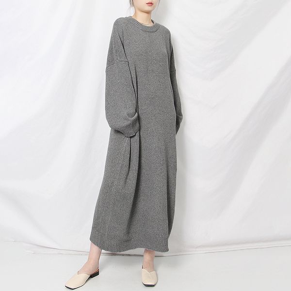 women's sweaters casual loose sweater dress winter women fashion knitting dresses long pullovers lady office warm lazy oversize 2021, White;black
women's sweaters casual loose sweater dress winter women fashion knitting dresses long pullovers lady office warm lazy oversize 2021, White;black
