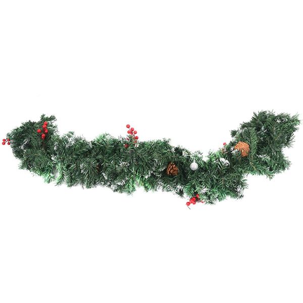 2.7m artificial green christmas garland wreath xmas home party christmas decoration pine tree rattan hanging ornament
2.7m artificial green christmas garland wreath xmas home party christmas decoration pine tree rattan hanging ornament