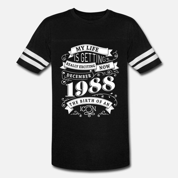 декабрь 1988 рождение иконы тенниска мужчины customize с коротким рукавом экипаж шеи мужской famous новая мода лето обычная рубашка, White;black
декабрь 1988 рождение иконы тенниска мужчины customize с коротким рукавом экипаж шеи мужской famous новая мода лето обычная рубашка, White;black