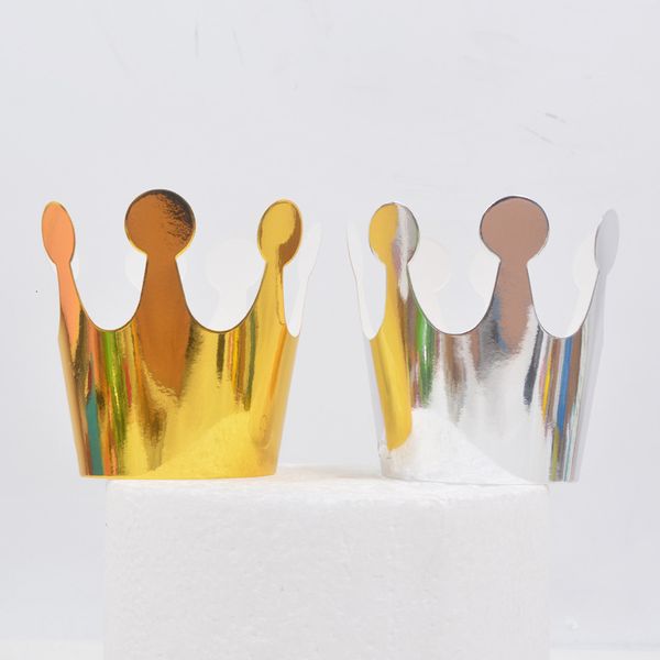 10pcs/lot mini paper gold silver crown princess king happy birthday party decoration hat 1/2 baby boy or girl kids accessories
10pcs/lot mini paper gold silver crown princess king happy birthday party decoration hat 1/2 baby boy or girl kids accessories
