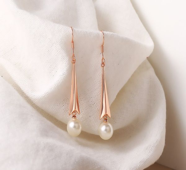 european and american fashion luxury personality long pearl earrings earrings women temperament gold-plated accessories natural stone pendan, Black
european and american fashion luxury personality long pearl earrings earrings women temperament gold-plated accessories natural stone pendan, Black