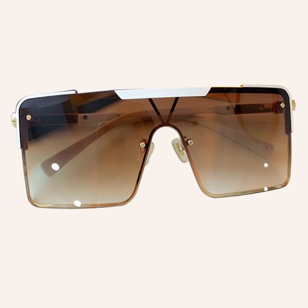 oversized square sunglasses women men designer one piece lens sunglass fashion uv400, White;black
oversized square sunglasses women men designer one piece lens sunglass fashion uv400, White;black